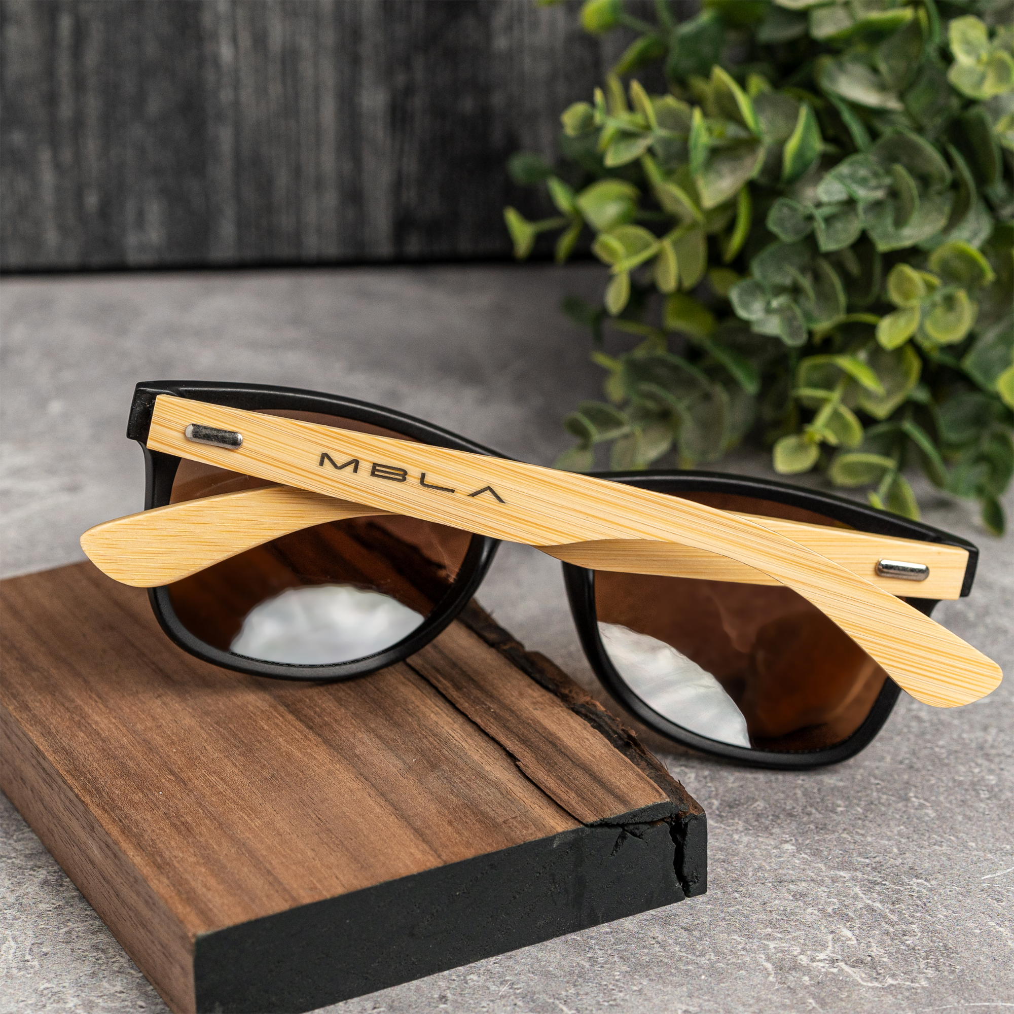 MBLA BAMBOO SUNGLASSES