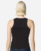 Baby Rib Knit Fitted Tank Top