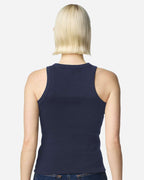 Baby Rib Knit Fitted Tank Top