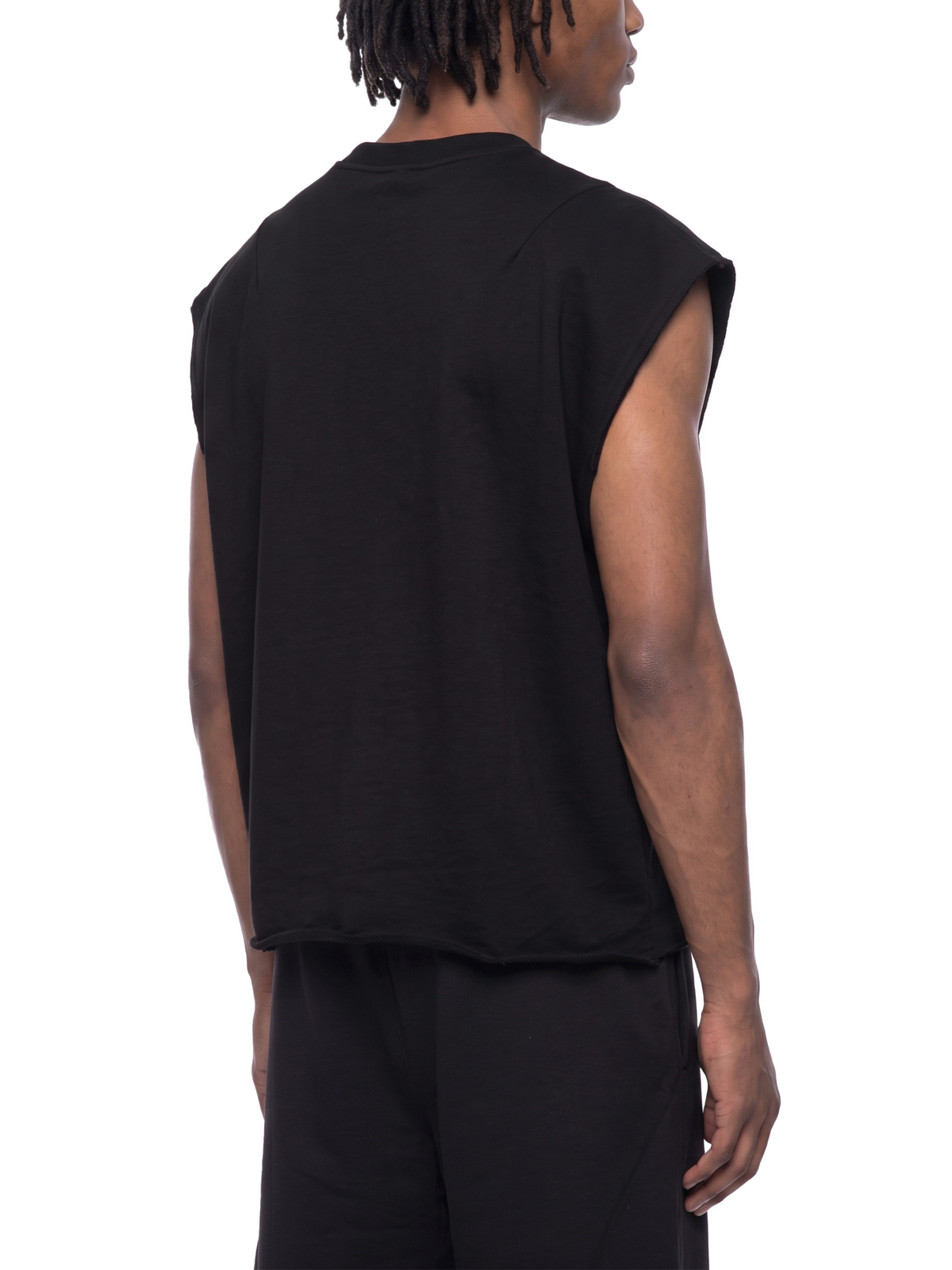Boxy Oversized French Terry Muscle Tee