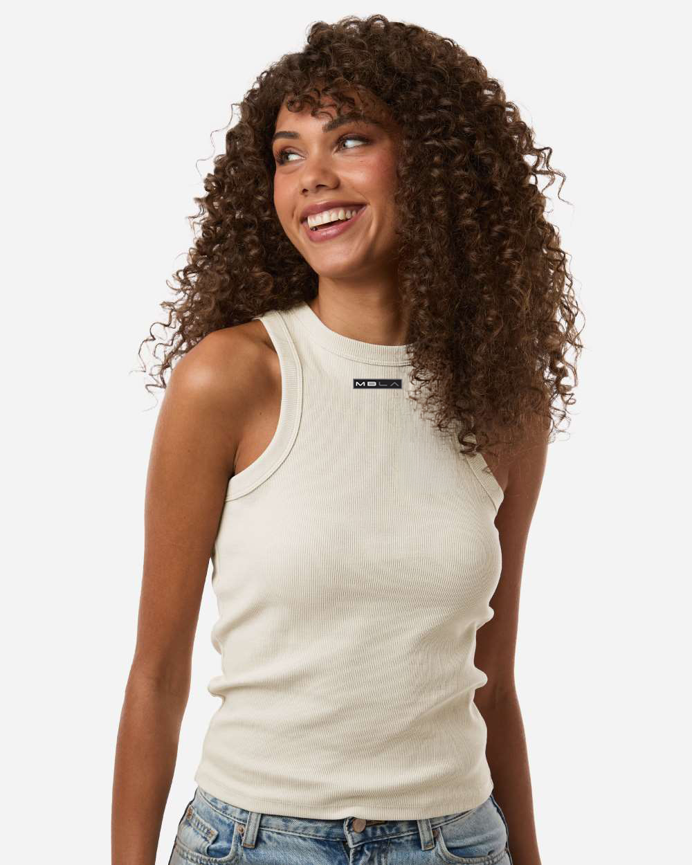 Baby Rib Fitted Tank Top