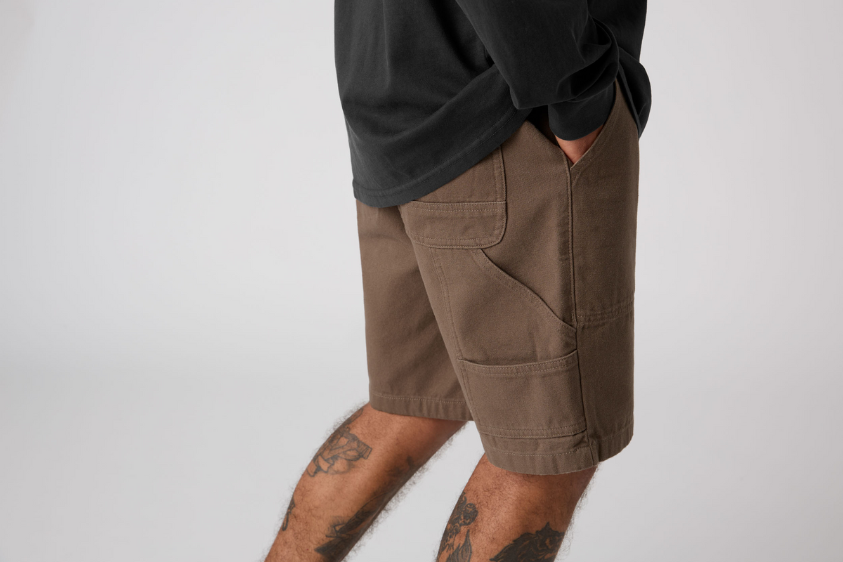Street Deck Canvas Skate Shorts