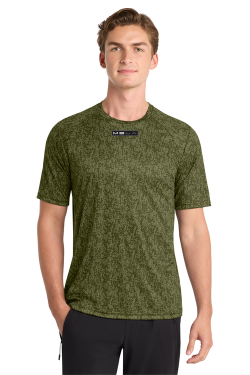 Camo Glitch Track Tee