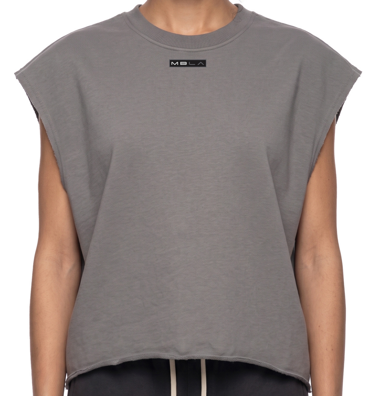Unisex Boxy Oversized French Terry Muscle Tee