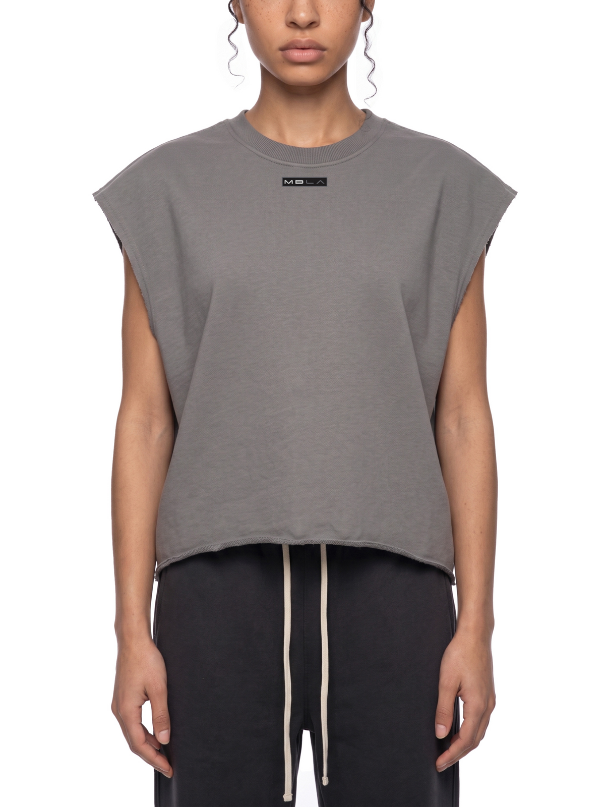 Unisex Boxy Oversized French Terry Muscle Tee