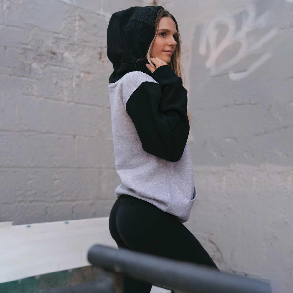 Raglan Pullover Fleece Hoodie