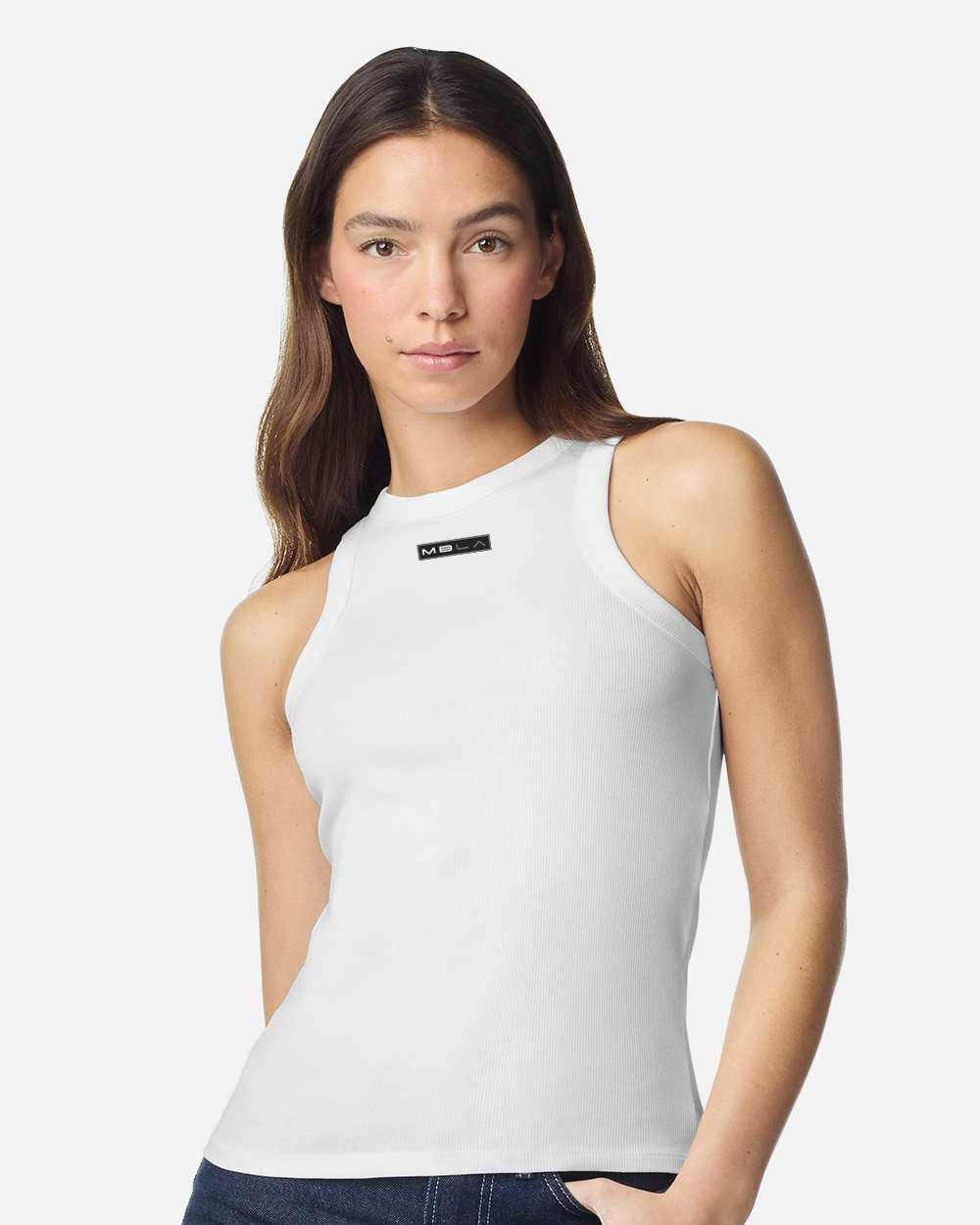 Baby Rib Fitted Tank Top